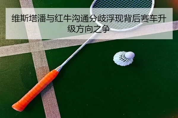 维斯塔潘与红牛沟通分歧浮现背后赛车升级方向之争